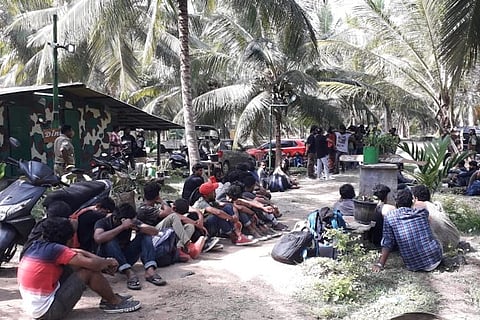 Rave party busted near Pollachi, 165 youth detained as cops seize drugs