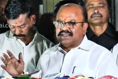 Pollachi sexual assault: AIADMK MLA Pollachi Jayaraman denies family link