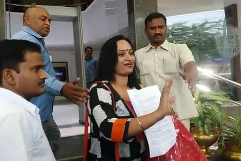 Tollywood actress says husband married IAS officer without divorce, files complaint