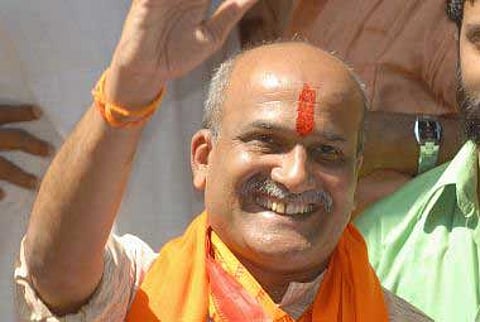 Muthalik upset that RSS which taught him to attack pub, doesn't support "real Hindutva" anymore