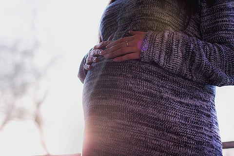 Representative image of a pregnant woman