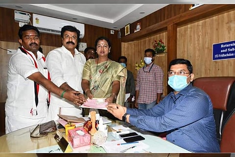 Premalatha Vijayakant and LK Sudheesh