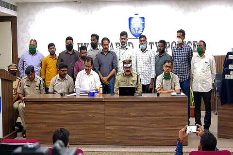 Commissioner Pressmeet on cash seizure