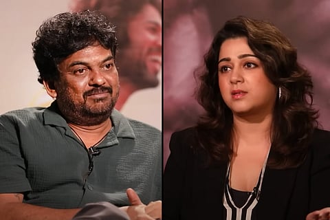 Tollywood personalities Puri Jagannadh and Charmee Kaur
