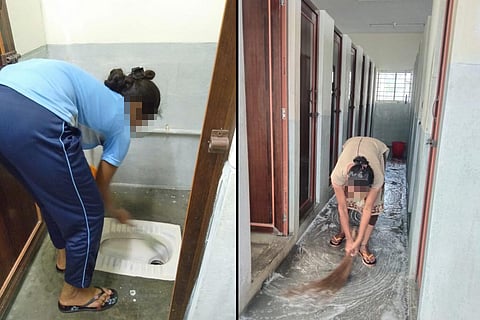 Girls at Backward classes hostel in Bengaluru's RR nagar forced to clean toilets
