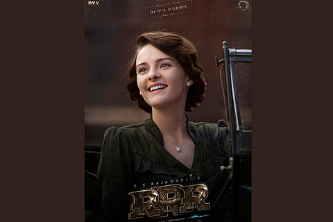 Actor Olivia Morris in RRR