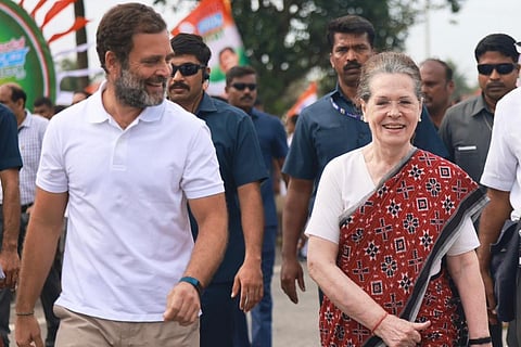 Rahul Gandhi and Sonia Gandhi