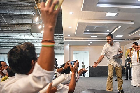 Congress leader Rahul Gandhi