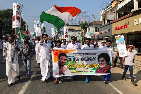 'We want democracy, secular India’: Crowds chant ahead of Rahul’s arrival in Wayanad