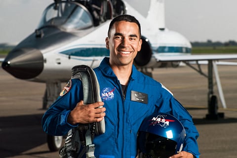 NASA astronaut Raja Chari of the Artemis team