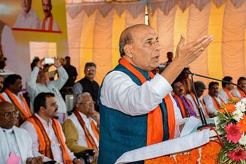 Defence Minister Rajnath Singh