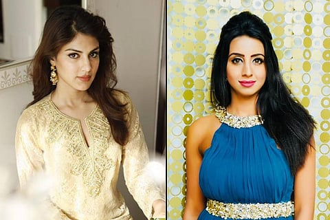 Rhea Chakraborty and Sanjana Galrani