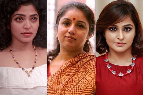 Actors Rima, Revathy and Remya