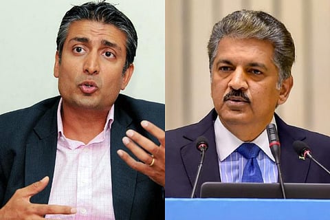 Rishad Premji and Anand Mahindra