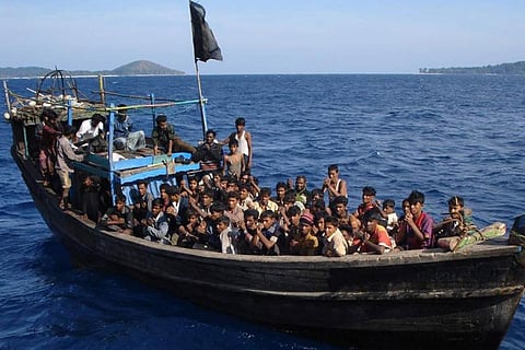 Rohingya vessel in Indian waters, UNHCR calls for 'immediate' rescue