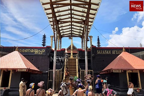Telugu woman journalist treks Sabarimala with heavy police protection