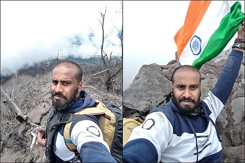 Hyderabad ‘volcano man’ conquers fear yet again, explores active Mount Agung in Bali