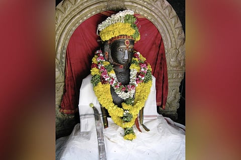 The idol in Salem temple which Madras High Court said is of the Buddha, not Hindu deity Thalaivetti Muniappan