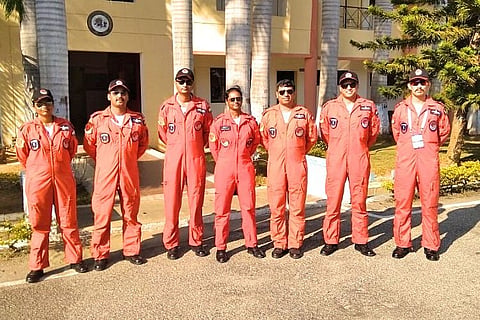 'Flying is risky, but we are trained and resilient': IAF's Sarang team aerobats to TNM