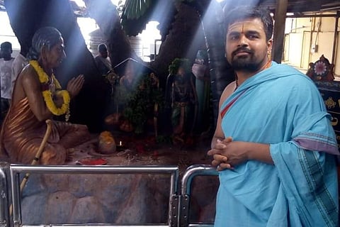 Saroornagar temple priest and murder accused Venkata Surya Sai Krishna
