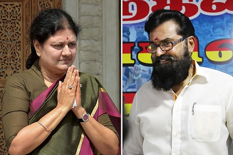 Sarathkumar, Raadhika, Seeman and others meet Sasikala in Chennai residence