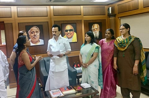 Political collective ‘Shakti’ asks DMK to give 50 pc tickets to women in 2019 elections