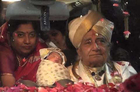 Celebrations for 82-yr-old seer’s male child: We’re still feudal when it comes to sex