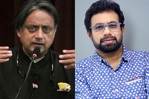 Shashi Tharoor and John Brittas