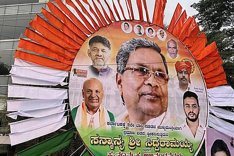 Siddaramaiah's poster