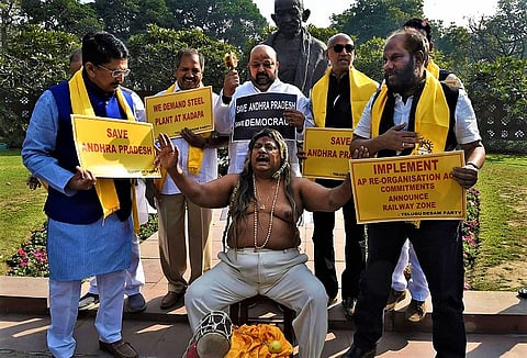 From a tantric to Santa Claus: The many avatars donned by TDP MP Siva Prasad