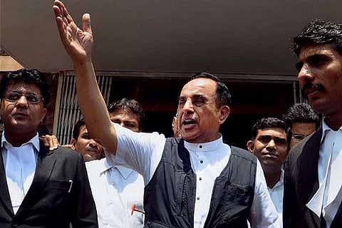 Twitter war with Jaitely continues as Swamy issues veiled threats of a 'bloodbath'