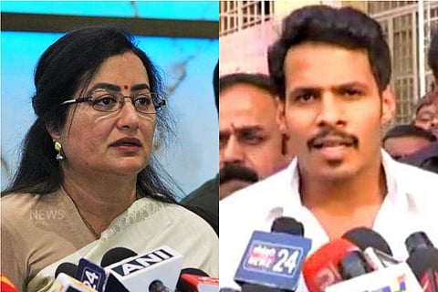 Election Commission bans movies of Nikhil Gowda and Sumalatha on Doordarshan till polls
