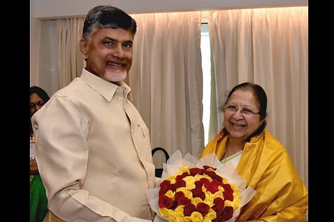 All parties must back women's reservation bill: Speaker Mahajan at AP women's parliament