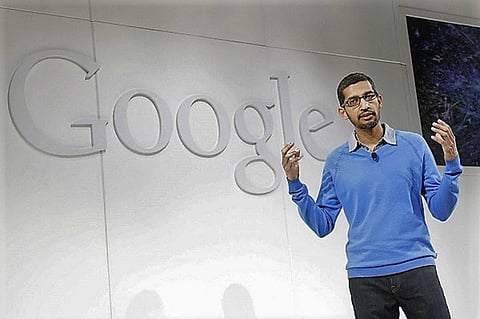 Googe CEO Sundar Pichai