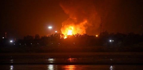 Surat ONGC Fire accident