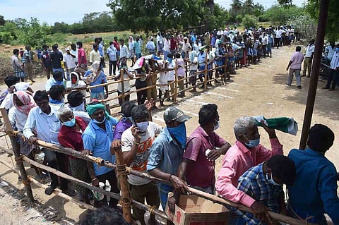 TASMAC queue