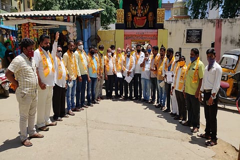 TDP protests against Jagan government's decision to revoke faith declaration rule at TTD
