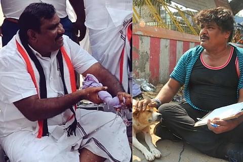 Washing clothes to begging: What some candidates are doing to get votes