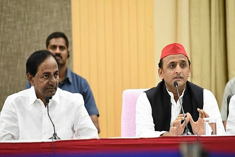 All options open for Federal Front, says KCR on having national parties in the fold