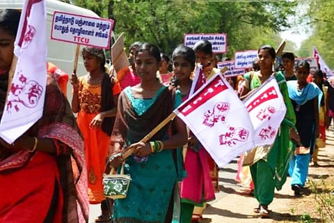 TTCU members protest