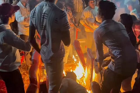 Fire breaks out in theatre in Andhra Pradesh