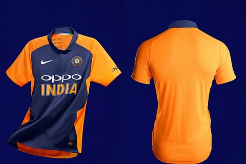 It's official: India will debut new 'away' jersey in World Cup game vs England