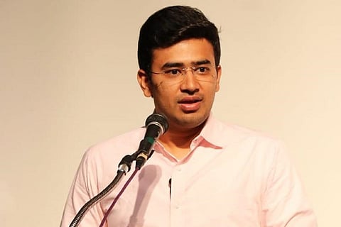 File image of Bengaluru South MP Tejasvi Surya