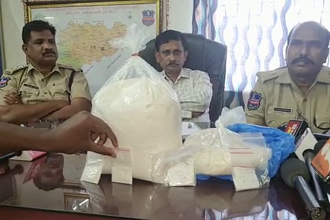 Mephedrone seized by excise officials in Nagarkurnool