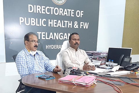 Telangana Health Director G Srinivasa Rao