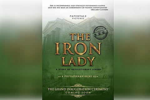 ‘The Iron Lady’ of Tamil Nadu: Poster of biopic on late CM Jayalalithaa released