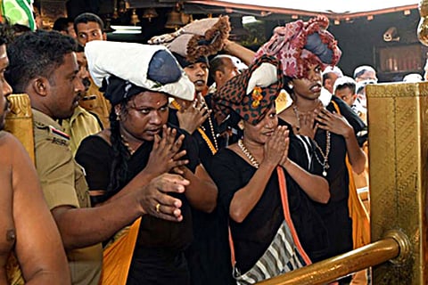 4 trans women enter Sabarimala shrine, offer prayers amid police protection