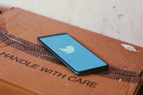 Twitter app on mobile