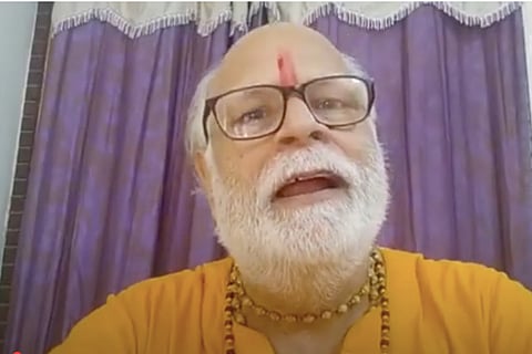 Screengrab from a video uploaded by Manmohan Mishra