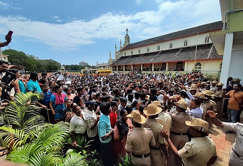 As protests erupt, Udupi police insist Principal of Don Bosco school killed self